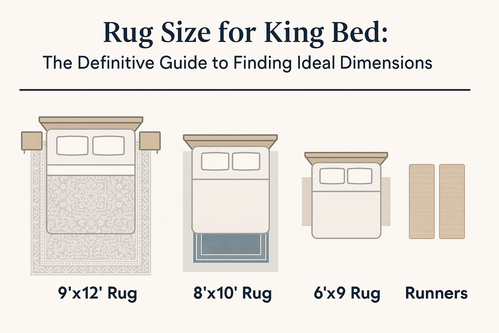 Rug Size for King Bed – The Definitive Guide to Finding Ideal Dimensions