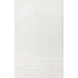 Aydin Solid Plush Shag Area Rug