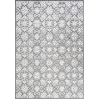 Gallia Tile Trellis High-low Indoor/outdoor Area Rug