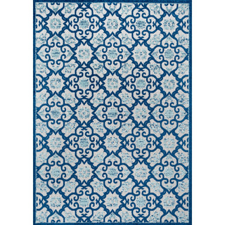 Gallia Tile Trellis High-low Indoor/outdoor Area Rug