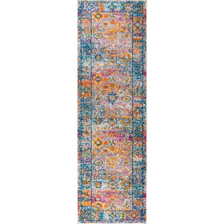 Vibrant bohemian Flair Boho Vintage Medallion Area Rug