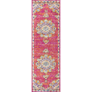 Leann bohemian Flair Boho Vintage Medallion Area Rug