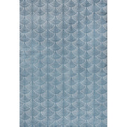 Porter Geometric Art Deco Fan Pattern High-low Area Rug