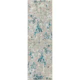 Contemporary Pop Modern Abstract Vintage Faded Area Rug