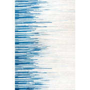 Linear Modern Half-stripe Area Rug
