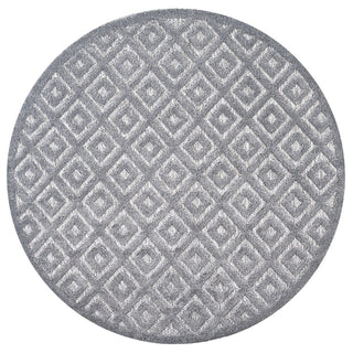 Portmany Neutral Diamond Trellis Indoor/outdoor Area Rug
