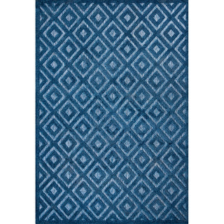 Portmany Neutral Diamond Trellis Indoor/outdoor Area Rug