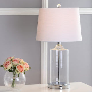 Walsh 25" Glass LED Table Lamp - JONATHAN Y