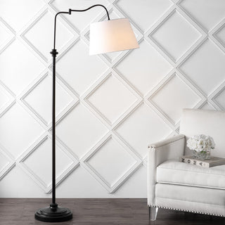 Jason 68.5" Metal Traditional Swing Arm LED Floor Lamp - JONATHAN Y