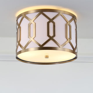 Hex Metal LED Flush Mount - JONATHAN Y