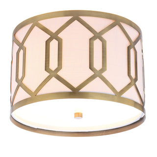 Hex Metal LED Flush Mount - JONATHAN Y