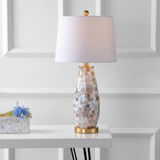 Jocelyn 28" Seashell LED Table Lamp - JONATHAN Y