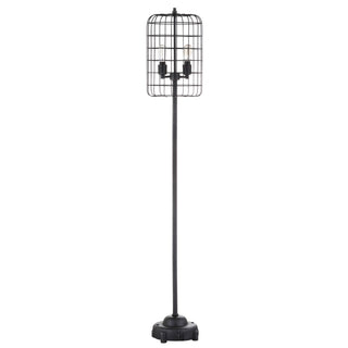 Odette 65" Industrial Metal Floor Lamp - JONATHAN Y