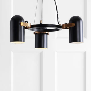 Eugenio Adjustable Metal LED Chandelier - JONATHAN Y