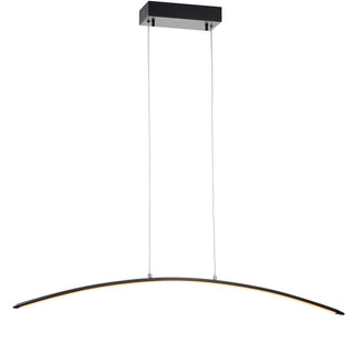 Roxanna 41.5" Dimmable Adjustable Integrated LED Metal Linear Pendant - JONATHAN Y