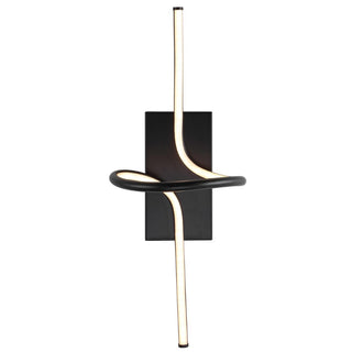 Sketch 9" Minimalist Metal Integrated LED Vanity Light Sconce - JONATHAN Y