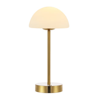 Xavier 12.5" Modern Minimalist Iron Rechargeable Integrated LED Table Lamp - JONATHAN Y