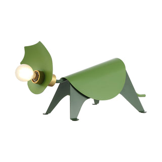 Gretchen 7.5" Modern Industrial Iron Triceratops LED Kids' Lamp - JONATHAN Y