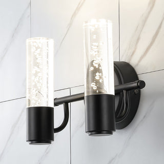 Bolha Minimalist Modern Bubble Acrylic/Iron Integrated LED Vanity Light