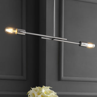 Turing 30.5" Adjustable Metal LED Linear Pendant - JONATHAN Y
