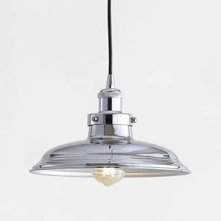 Bedford 11" Adjustable Iron Industrial Rustic LED Pendant - JONATHAN Y