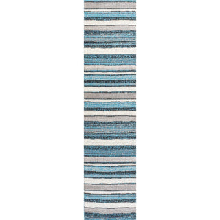 Magnolia Beach Strie' Striped Area Rug