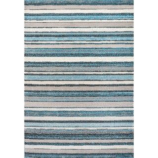 Magnolia Beach Strie' Striped Area Rug