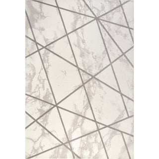 Patras Modern Geometric Marbled Area Rug