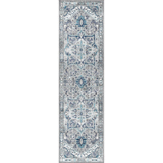 Jerica modern Persian Vintage Medallion Area Rug
