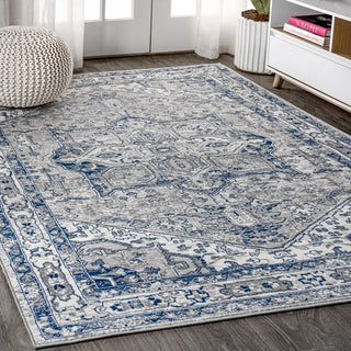 Jerica modern Persian Vintage Medallion Area Rug