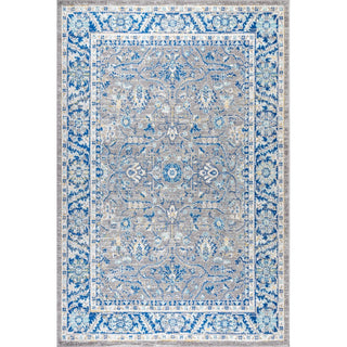 Modern Persian Boho Floral Area Rug