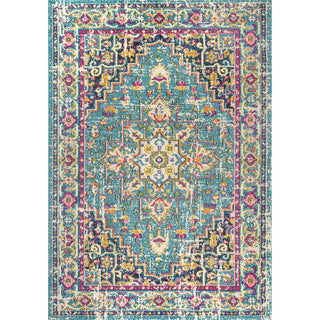 Brooklyn Geometric Medallion Area Rug