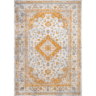Indhira Ornate Medallion Persian Area Rug