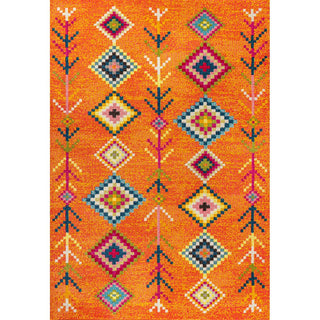 Tribal Love Geometric Area Rug