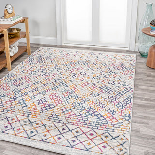 Arta Moroccan Vintage Geometric Rug Area Rug