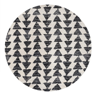 Aisha Moroccan Triangle Geometric  Area Rug