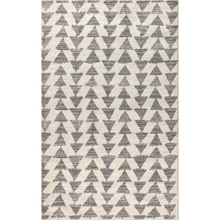 Aisha Moroccan Triangle Geometric  Area Rug