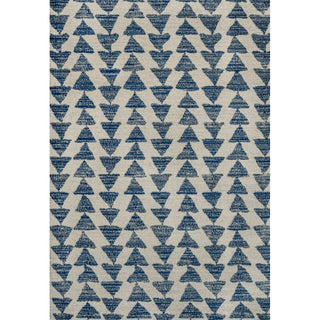 Aisha Moroccan Triangle Geometric  Area Rug