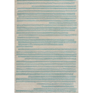 Khalil Modern Berber Stripe Area Rug
