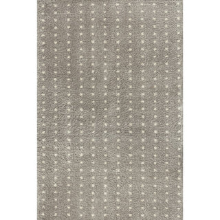 Pele Modern Geometric Dot Shag Area Rug