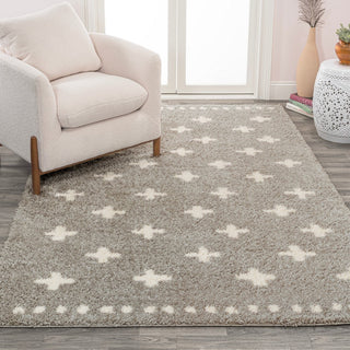 Cristo Berber Geometric Shag Area Rug