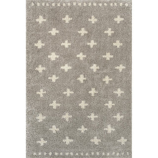 Cristo Berber Geometric Shag Area Rug