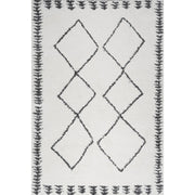 Calvia Moroccan Diamond Shag Area Rug