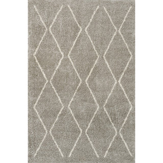 Catala Moroccan Diamond Shag Area Rug