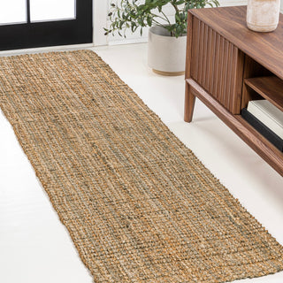 Biot Traditional Rustic Handwoven Jute Area Rug