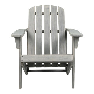 Westport Outdoor Patio Traditional Acacia Wood Adirondack Chair - JONATHAN Y