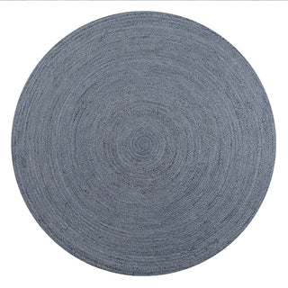 Zara Braided Coastal Cottage Round Jute Round Rug