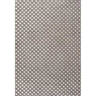 Rabat High-low Pile Mini-diamond Trellis Area Rug