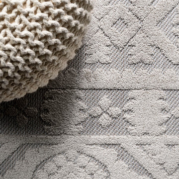 Citta High-low Pile Mediterranean Tile Area Rug