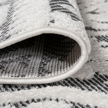 Citta High-low Pile Mediterranean Tile Area Rug